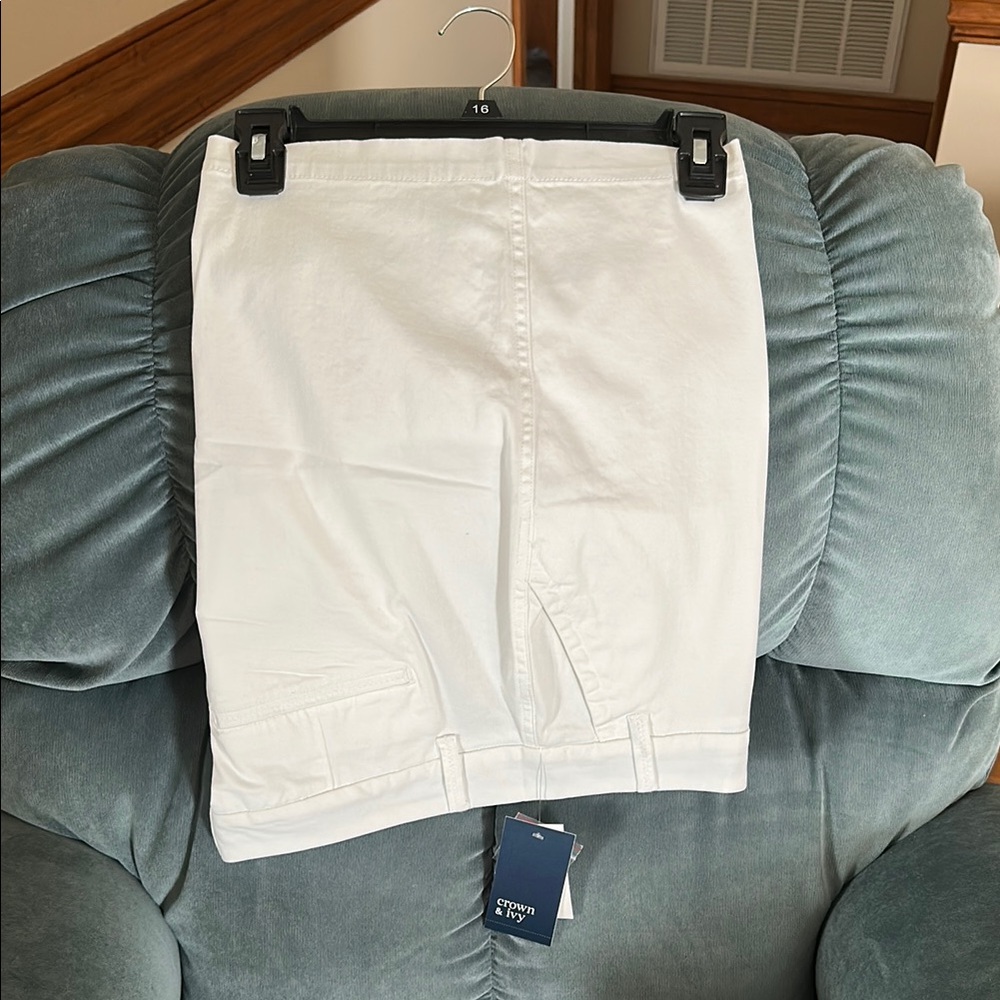 White Shorts